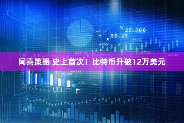 闻喜策略 史上首次！比特币升破12万美元